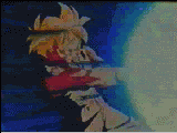 gohan blasting